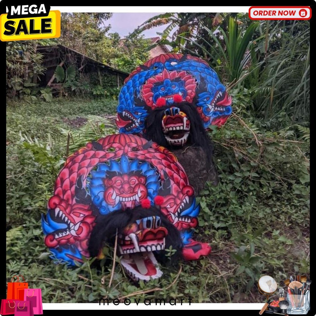 Mainan Tradisional Barongan Telon|Barongan Devil|Barongan Anak|Barongan Dewasa|Barongan Kayu|Baronga