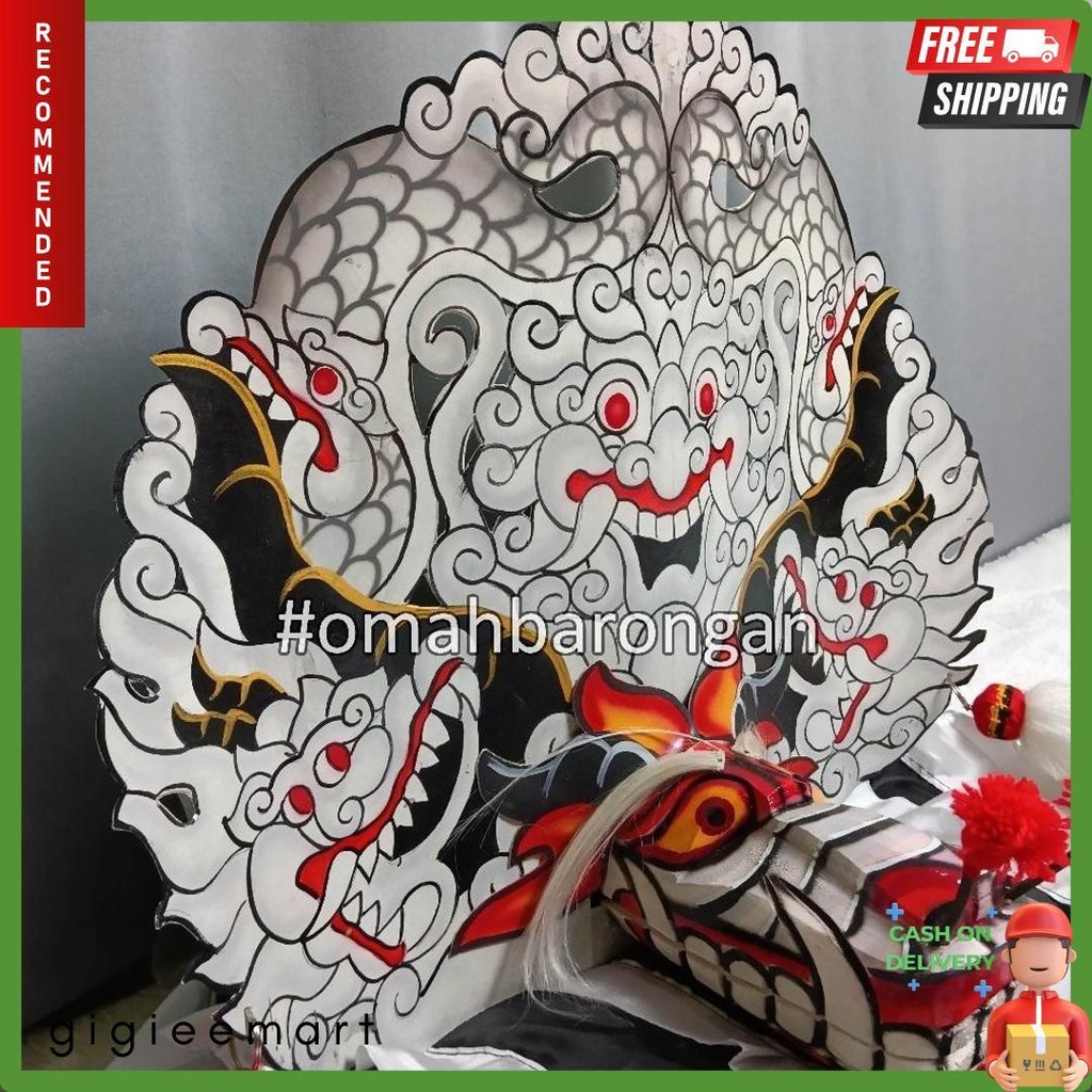 Barongan Casper Full Kayu Waru Untuk Anak