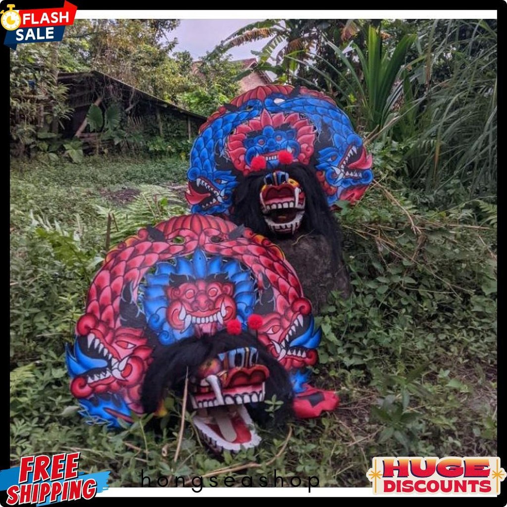 Mainan Tradisional Barongan Telon|Barongan Devil|Barongan Anak|Barongan Dewasa|Barongan Kayu|Baronga