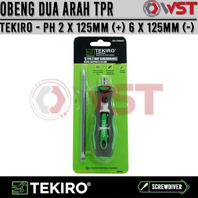 JUAL Obeng Bolak Balik Tekiro TPR / Obeng TPR dua arah