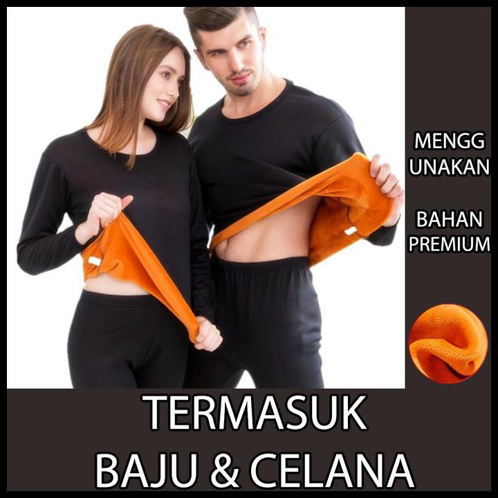 Terlaris 1 Set Pakaian Dalam Long John Big Size Heattech Long Jhon Size Besar Longjohn Extra Plus Si