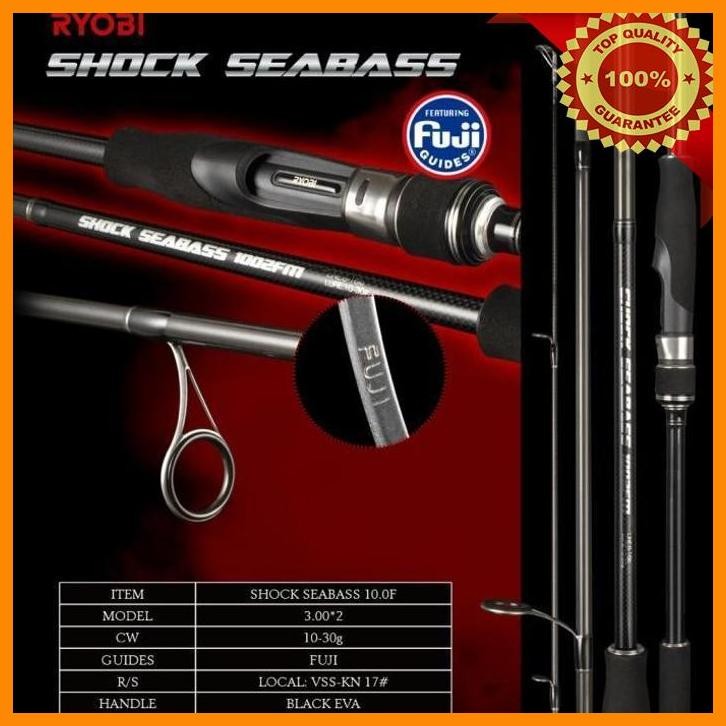(SFL) JORAN SAMBUNG 2 SHOREJIG RYOBI SHOCK SEABASS 1002FM FUJI