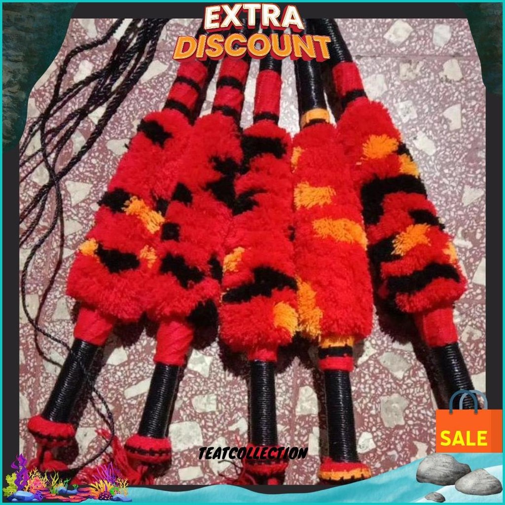 Cambuk Pecut Bopo Gom,Byok Panjang / Pecut Jaranan Panjang / Pecut Bopo Gombyok Siap Kirim