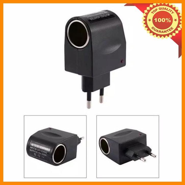 (MEL) CAR CHARGER SWITCH ADAPTOR AC TO DC 12V / CONVERTER AC TO DC