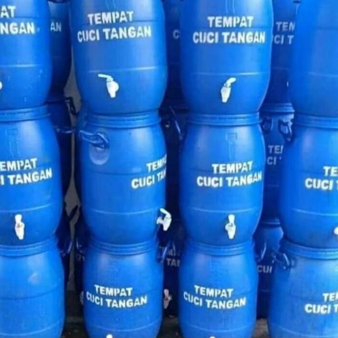 Tong Air + Kran / Cuci Tangan 60 Liter