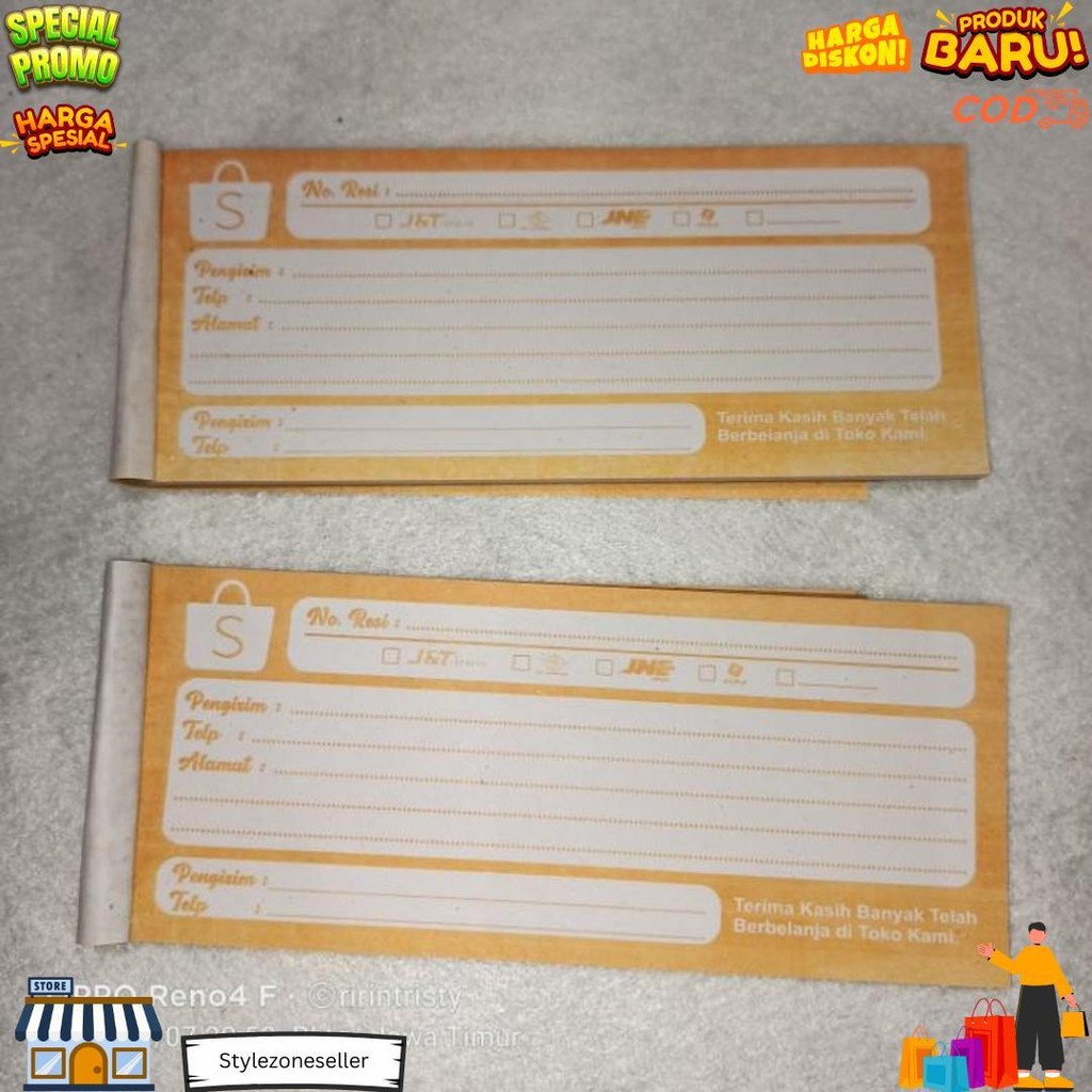 

Label Pengiriman Termurah Grosir/ Nota Pengiriman D Promo Puncak