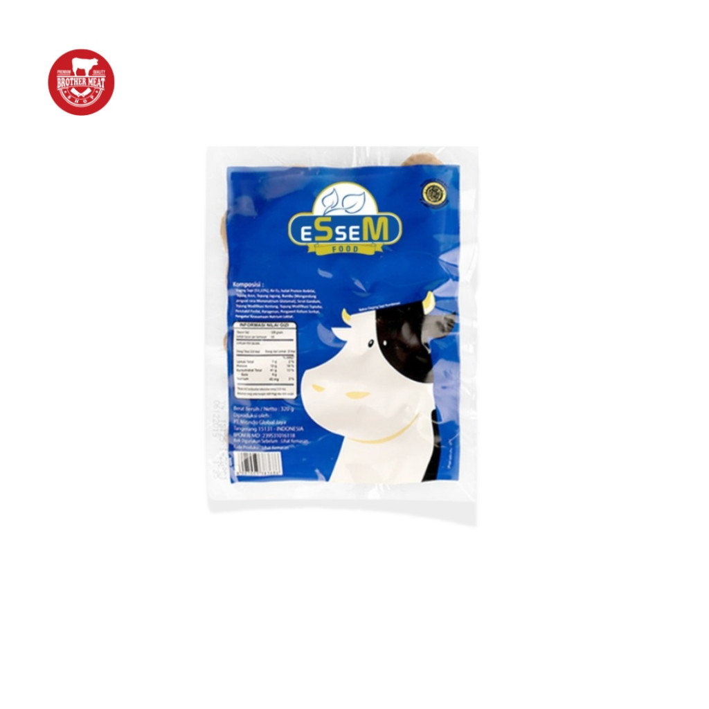 

ESSEM Food Bakso Sapi Polos 320gr - Brothermeatshop