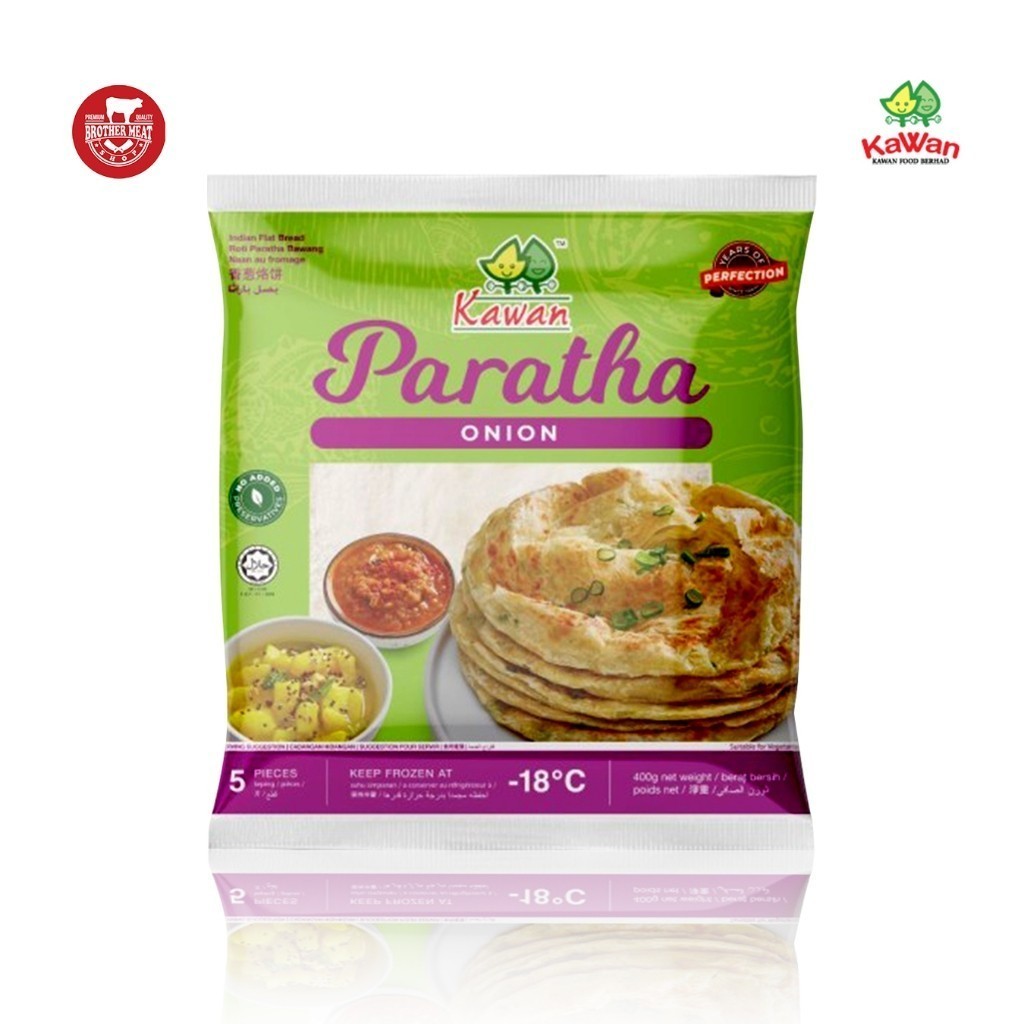 

KAWAN FOOD Paratha Onion isi 5pcs 400gr - Brothermeatshop