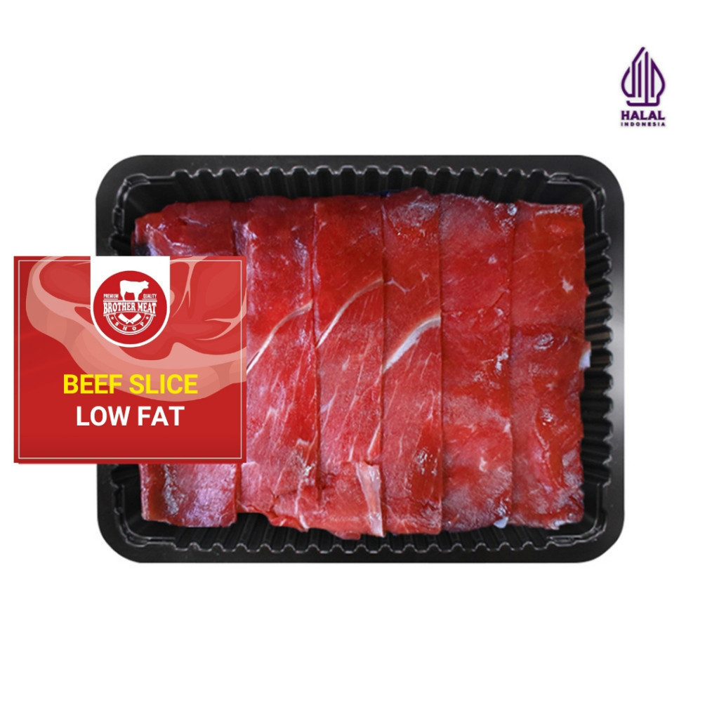 

Slice Low Fat Beef 500gr - Daging Sapi Iris Rendah Lemak, Brothermeatshop