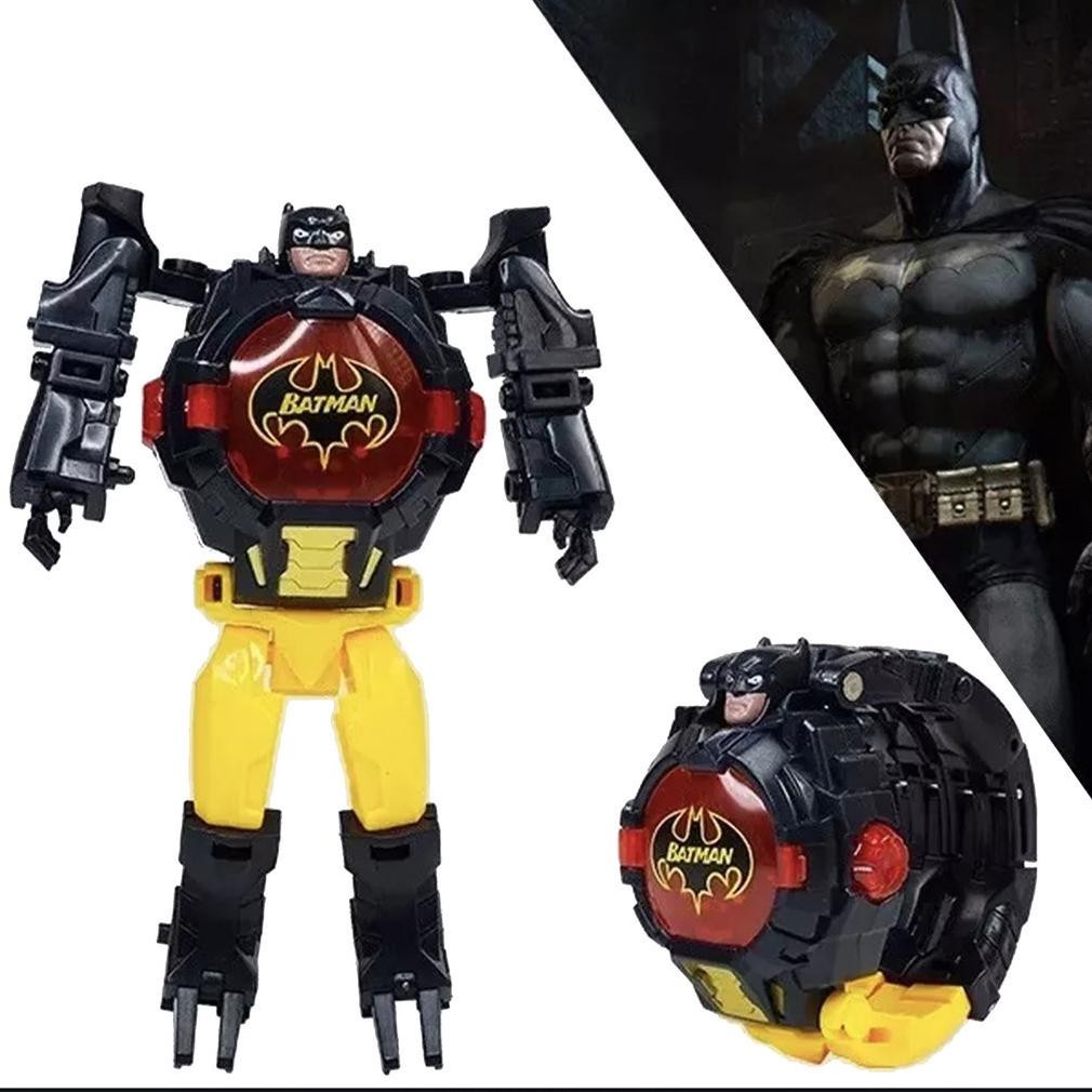 Promo Jam Tangan Robot Anak Laki Laki Karakter Batman Spiderman Ultraman