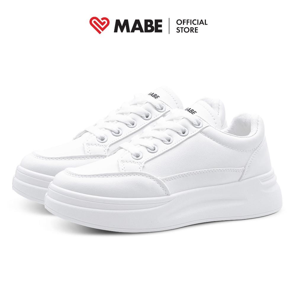 SDR- MABE Rose Sepatu Sekolah Kerja Hitam Sneakers Kets Wanita Casual Korea Sport Shoes Black White 