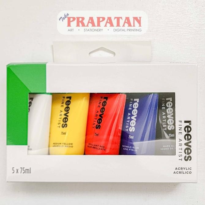 

Sale Cat Akrilik Set Reeves Fine Artist 5X75Ml | Reeves Acrylic Set