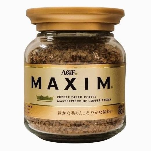 

KOPI AGF MAXIM AROMA SELECT BLEND INSTANT COFFEE JAR 80 GRAM
