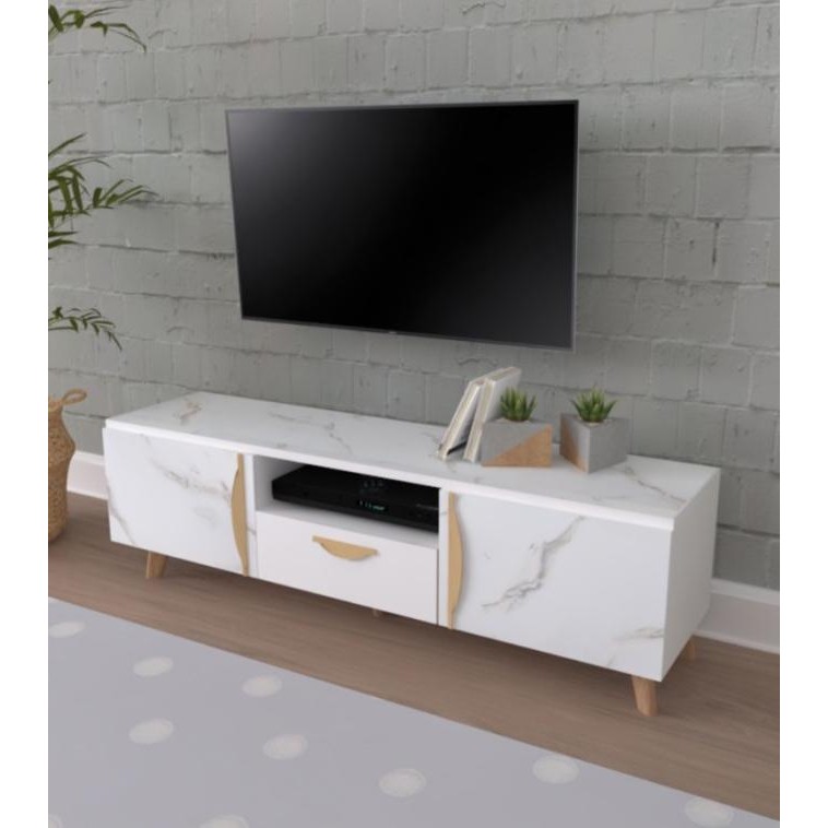 Sale Rak Tv Minimalis Putih Hiro Dachi Meja Tv Bufet Tv Khusus Bogor