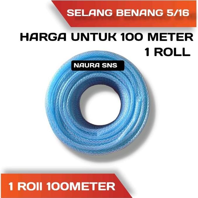1 ROLL SELANG 5/16 MURAH / SELANG AIR POMPA DC / IRIGASI yan