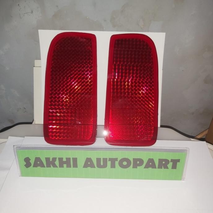 MATA KUCING LAMPU BEMPER BELAKANG YARIS 2012-2013 1SET ORIGINAL DAN TERPERCAYA