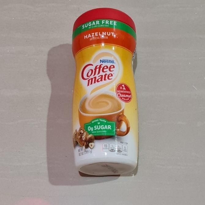 

NESTLE COFFEE MATE SUGAR FREE HAZELNUT POWDER COFFEE CREAMER 289.1 GR
