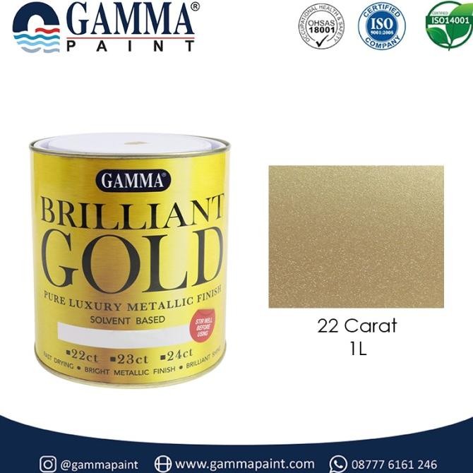 

Sale Brilliant Gold - 22 Carat - Cat Metalik 1L