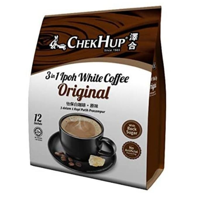 

CHEK HUP 3 IN 1 IPOH WHITE COFFEE ORIGINAL 12 X 40 GRAM