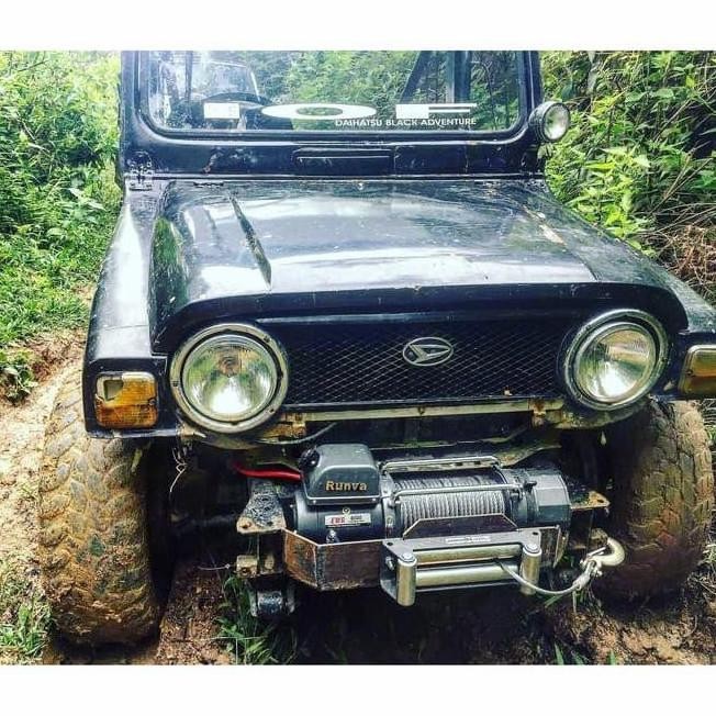 Berkualitas Runva Electric Winch Ewx-12000 24 Volt Kapasitas 5,4 Ton