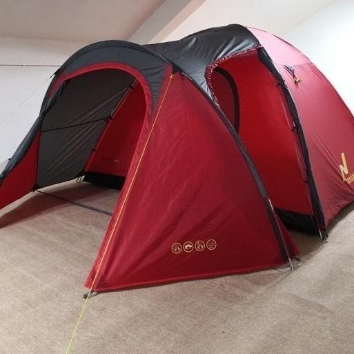 BNH Tendaki MOLUCCAS 6 PRO Tenda Camping Dome 6 - 7 Orang Double Layer TERLARIS