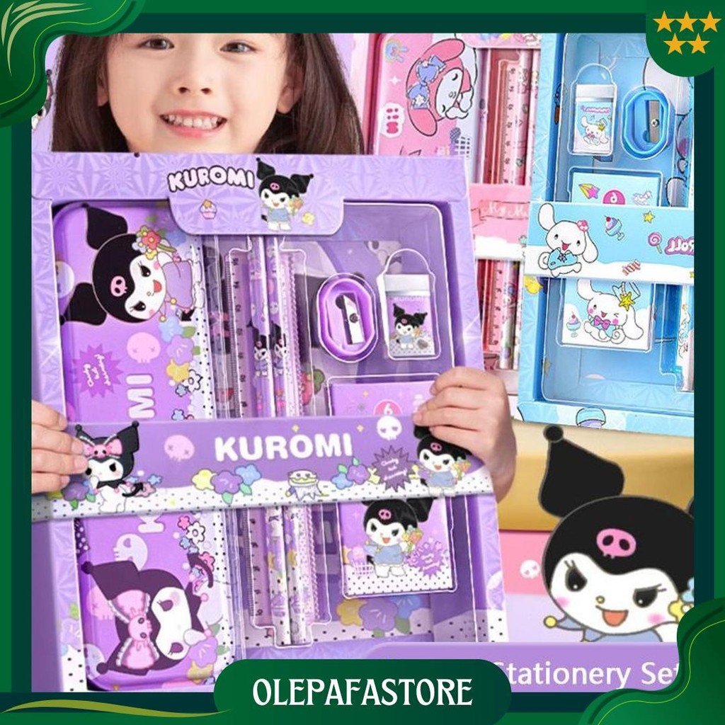 

Carat Kotak Pensil Anak Set 7 In 1 Stationery Untuk Hadiah Anak Sekolah /Kotak Pensil Karakter Murah Alat Tulis Set Lucu Cod