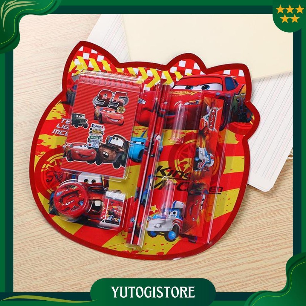 

Set Lengkap Alat Tulis Lucu Souvenir Ulang Tahun / Alat Tulis Set Pensil Buku Memo Rautan Penghapus Penggaris Set Karakter / Set Lengkap Alat Tulis 8 In 1 Promo 4.4