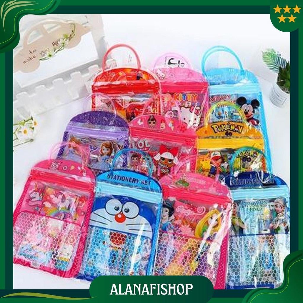

Ug Stationery Set 6 In 1 Free Bag Alat Tulis Anak Sekolah Buku Pulpen Penghapus Pengaris Best Seller