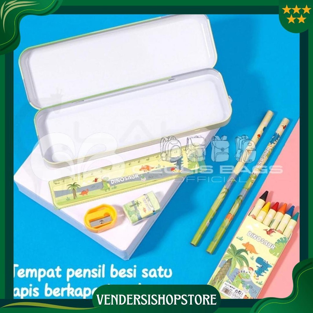 

Geulis Bags Kotak Pensil Anak Set Stationery/Alat Tulis Kotak Pensil Karakter/Alat Tulis Set Lengkap Promo 4.4