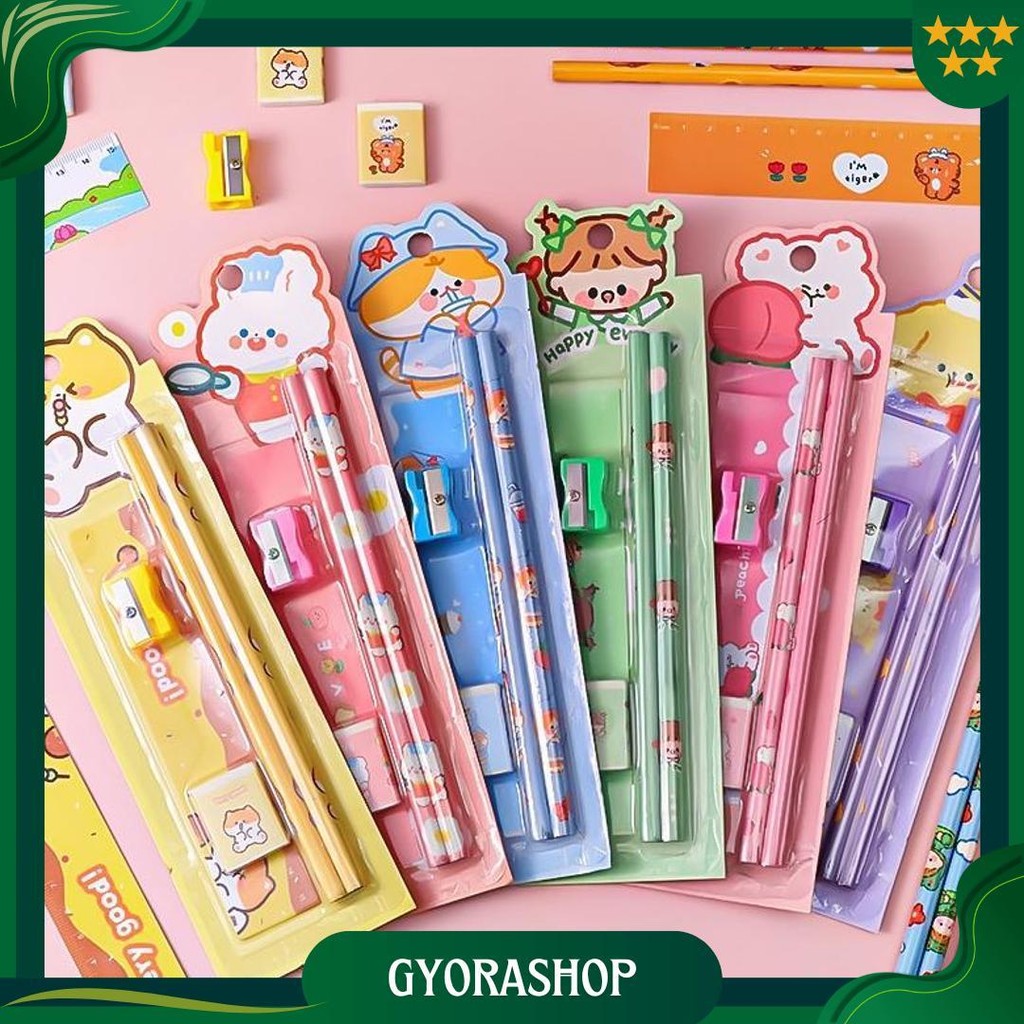 

New Set Atk / Perlengkapan Sekolah Untuk Menulis Promo