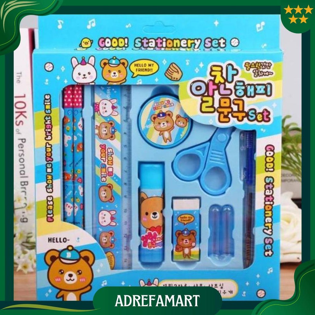 

Set Alat Tulis 10 In 1 Paket Kumplit Alat Sekolah Promo