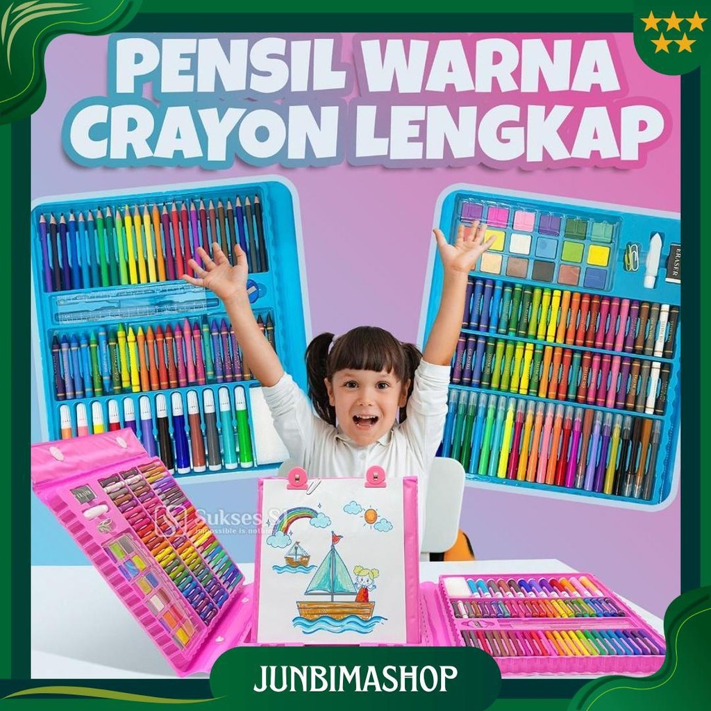 

Crayon Pensil Warna Art Set Pensil Warna Crayon Cod