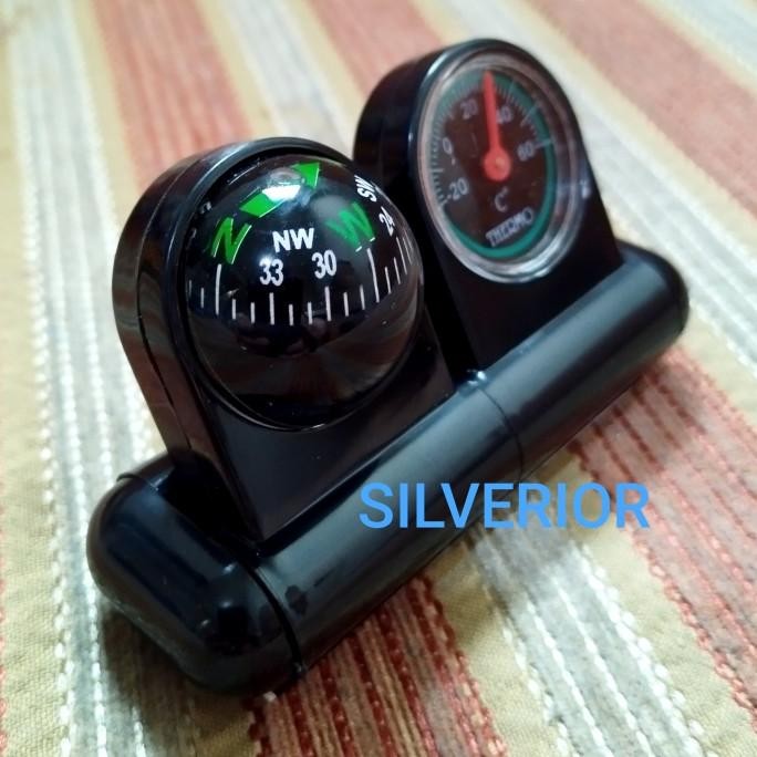 Kompas Navigasi Alat Petunjuk Arah Mata Angin Dasboard Kendaraan Mobil Original Dan Terpercaya