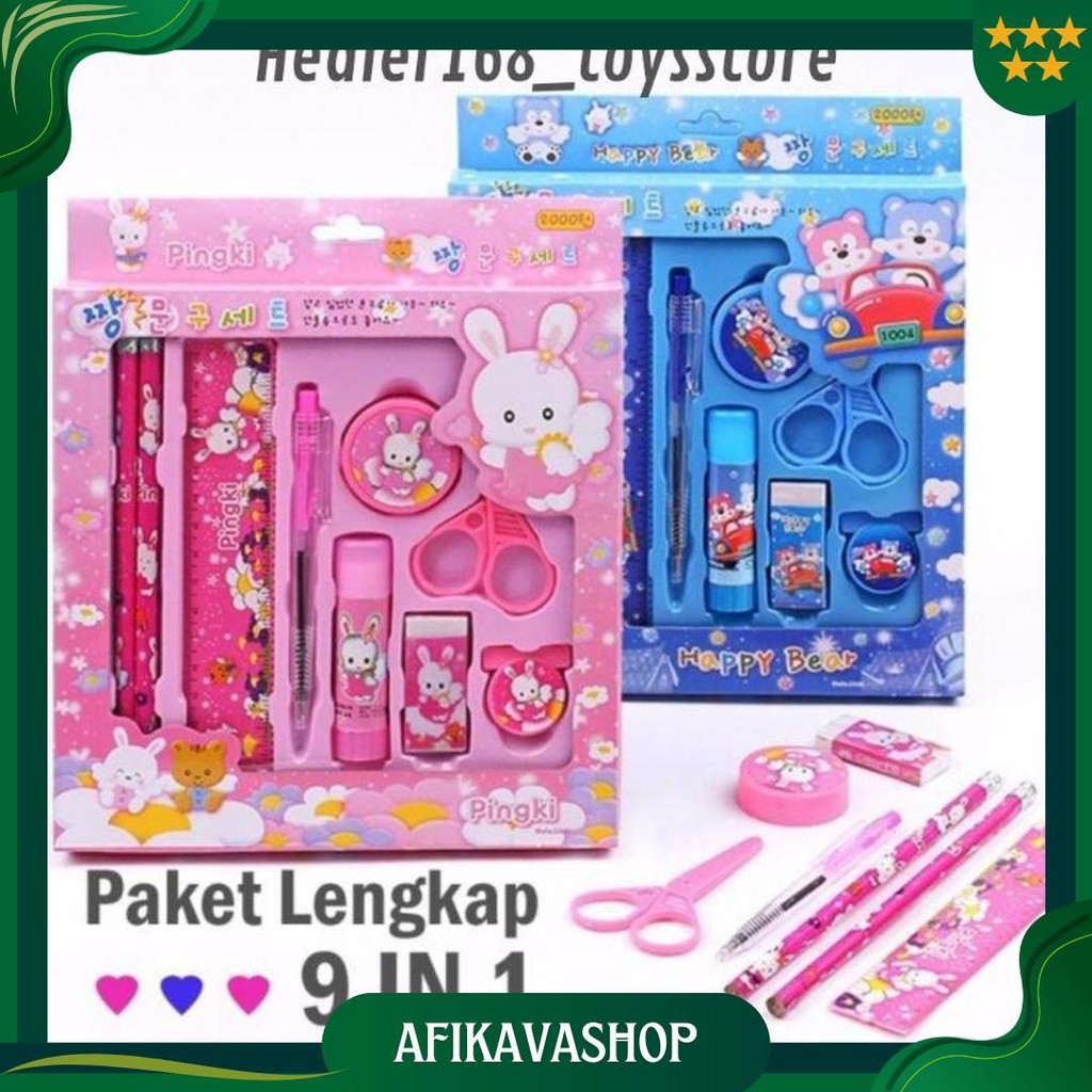

Stationary Set Karakter 7In1 / Alat Tulis Set Karakter 7In1 Gratis Ongkir