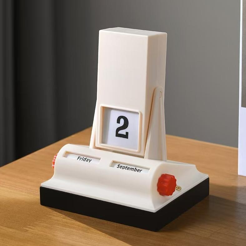 

Kalender Flip Retro Peetual Calendar Kalender Abadi Kalender Meja Sepanjang Masa