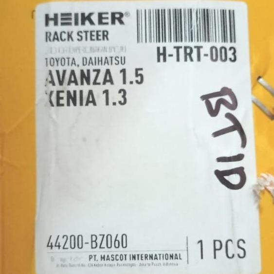 Rack Steer / Steering Rack Assy Avanza Xenia Oli Heiker Original Terlaris