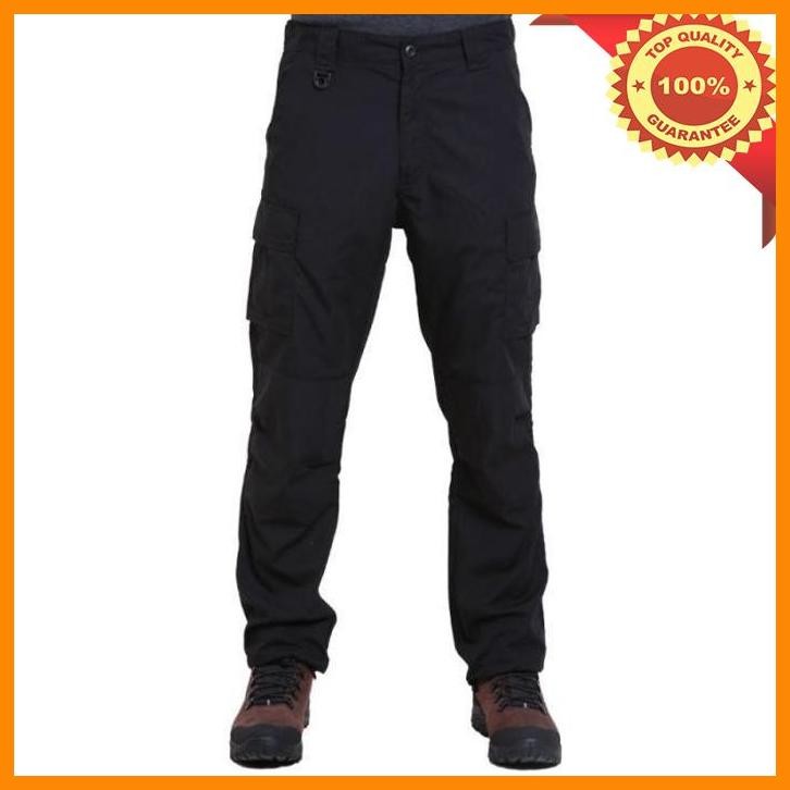 [bra] celana panjang cargo original eiger rips c089 pants - black