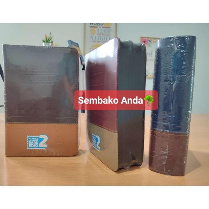 Alkitab Dwibahasa Bilingual Indonesia - Inggris NIV