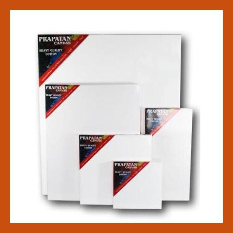 

[ PERALATAN LUKIS / GAMBAR ] KANVAS LUKIS PRAPATAN + SPANRAM (25X25CM) PACKING AMAN