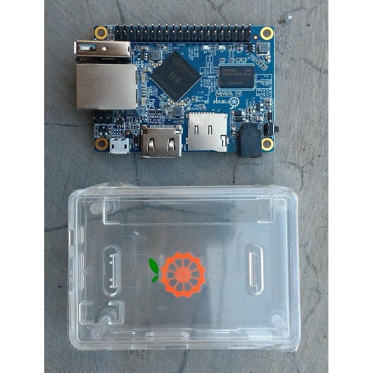 MURAH Orange Pi One Quad Core Cortex-A7 MiniPC + Case