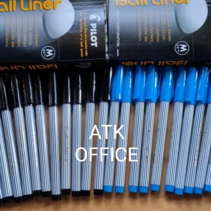 

Pulpen Pen Balliner Pilot Sepak (12Pcs) Pilih Warna Hitam /Biru