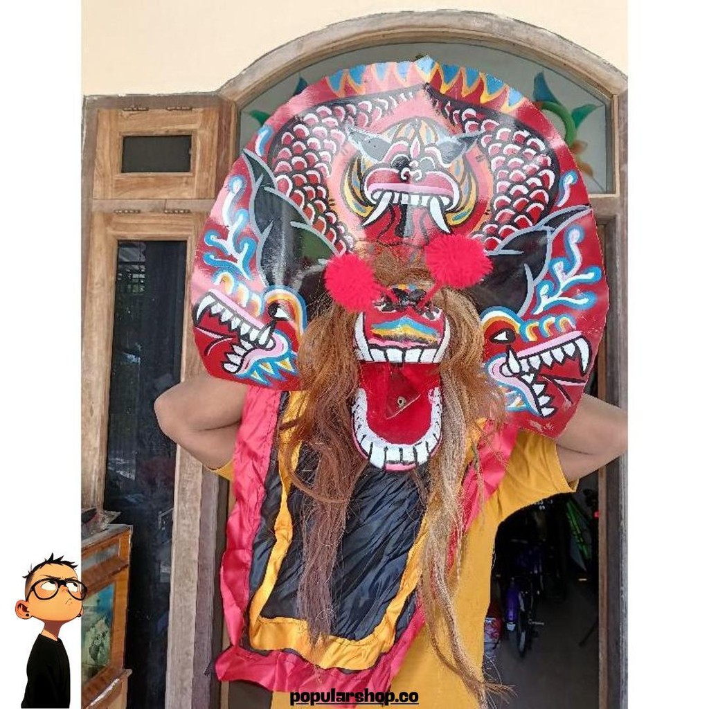 Barongan Telon . Barongan Murah. Barongan Anak Murah. Barongan Anak.Barongan Devil Anak / Barongan D
