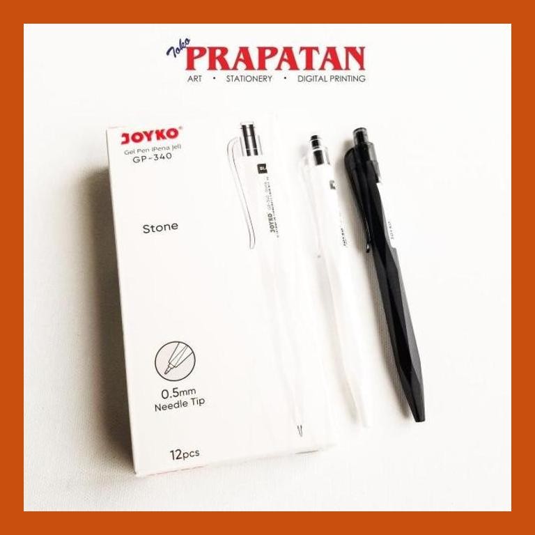 

[ PERALATAN LUKIS / GAMBAR ] JOYKO GEL PEN GP-340 STONE 0.5MM GOOD QUALITY