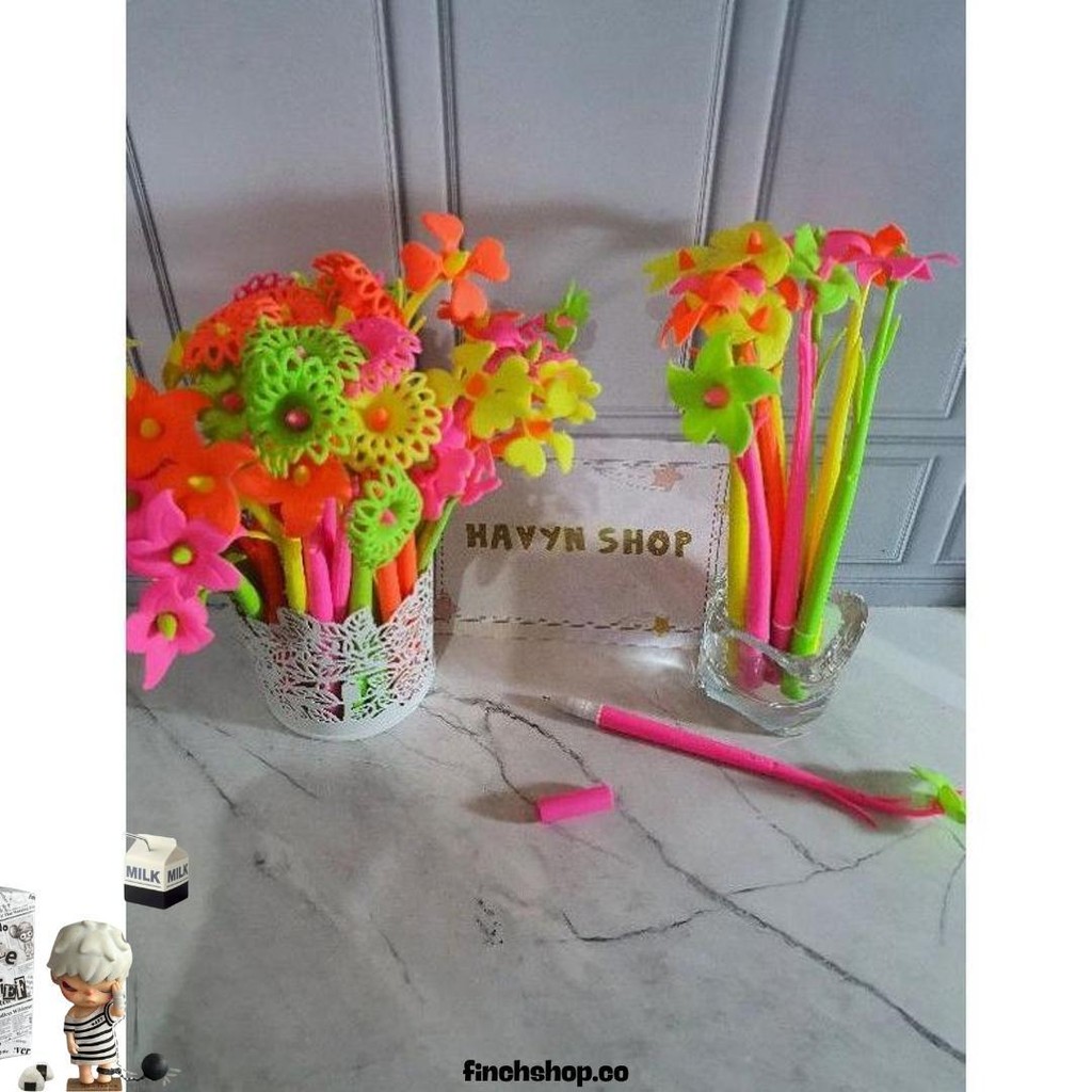 

(12Pc) Pen Gel Bunga/Gel Pen Bunga/Pen Inul/Pen Matahari Sale