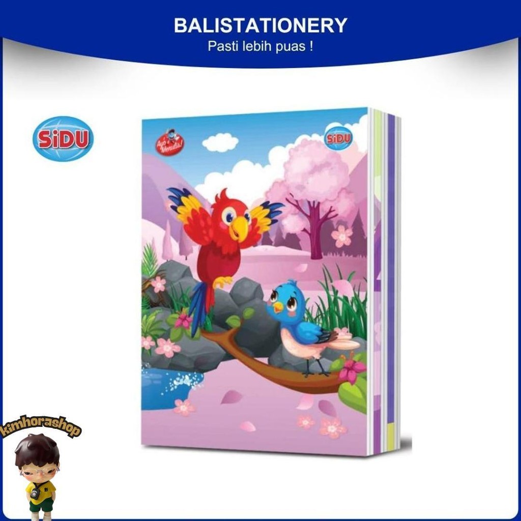 

Sidu Buku Tulis 58 Lembar Kertas 60 Gsm Putih Halus Kilat