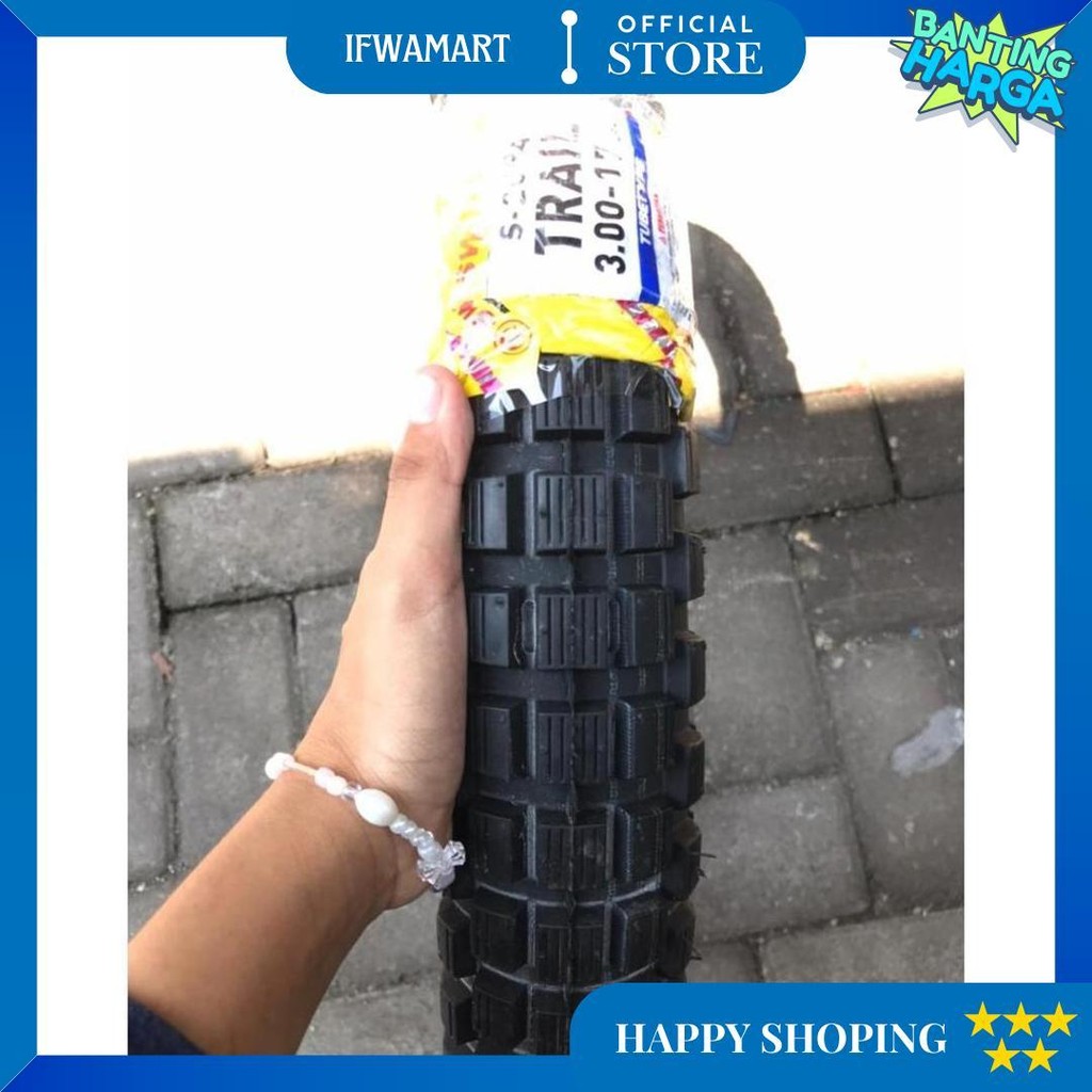 Ban Luar Swallow 250-17 275-17 300-17 300-18 Traill Tubetype || Ban Luar Trill / Trail Ring 17 Non T