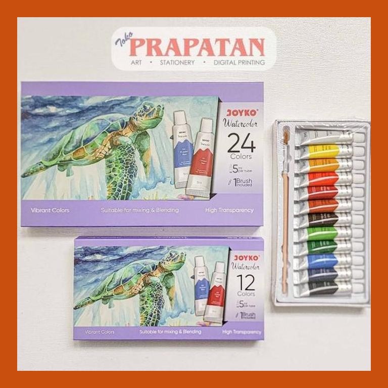 

[ PERALATAN LUKIS / GAMBAR ] JOYKO WATERCOLOR TUBE 5ML | CAT AIR JOYKO SIAP KIRIM