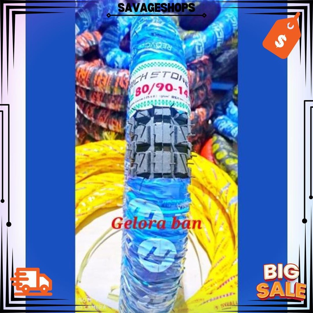 Ban Motor Matic Trail 80/90-14 Ban Metic Ban Trail Ban Cangkul Ban Vario Mio Beat Semi Trail Ban R14