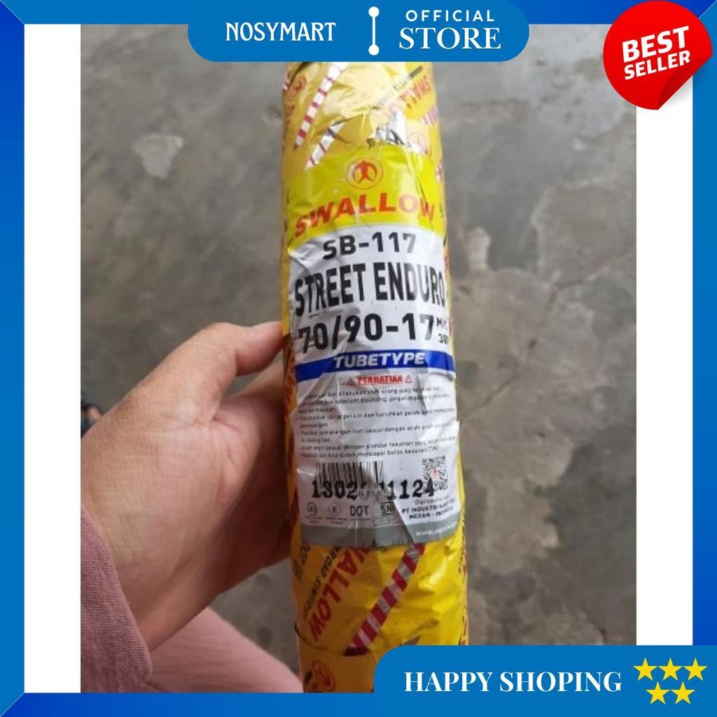 Ban Motor Swallow Sb117 Street Enduro/ Semi Trail (Tubetype) 80/90-14, 90/90-14, 80/90-17, 70/90-17 