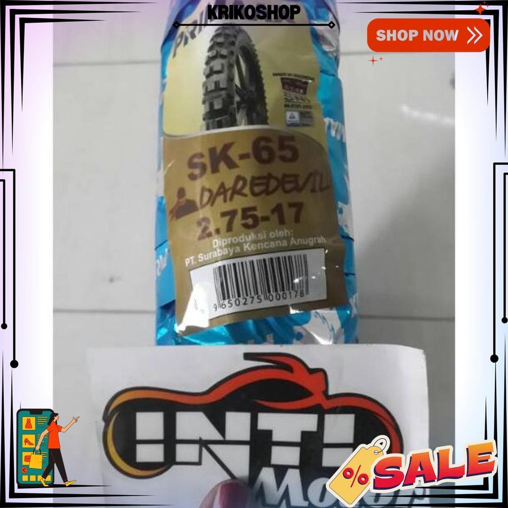 Ban Luar Primaax 275 Ring 17 Sk 65 Trail Primax Sk65 275 Ring17 Daredevil 27517 Bl Cross 275 17 Tril